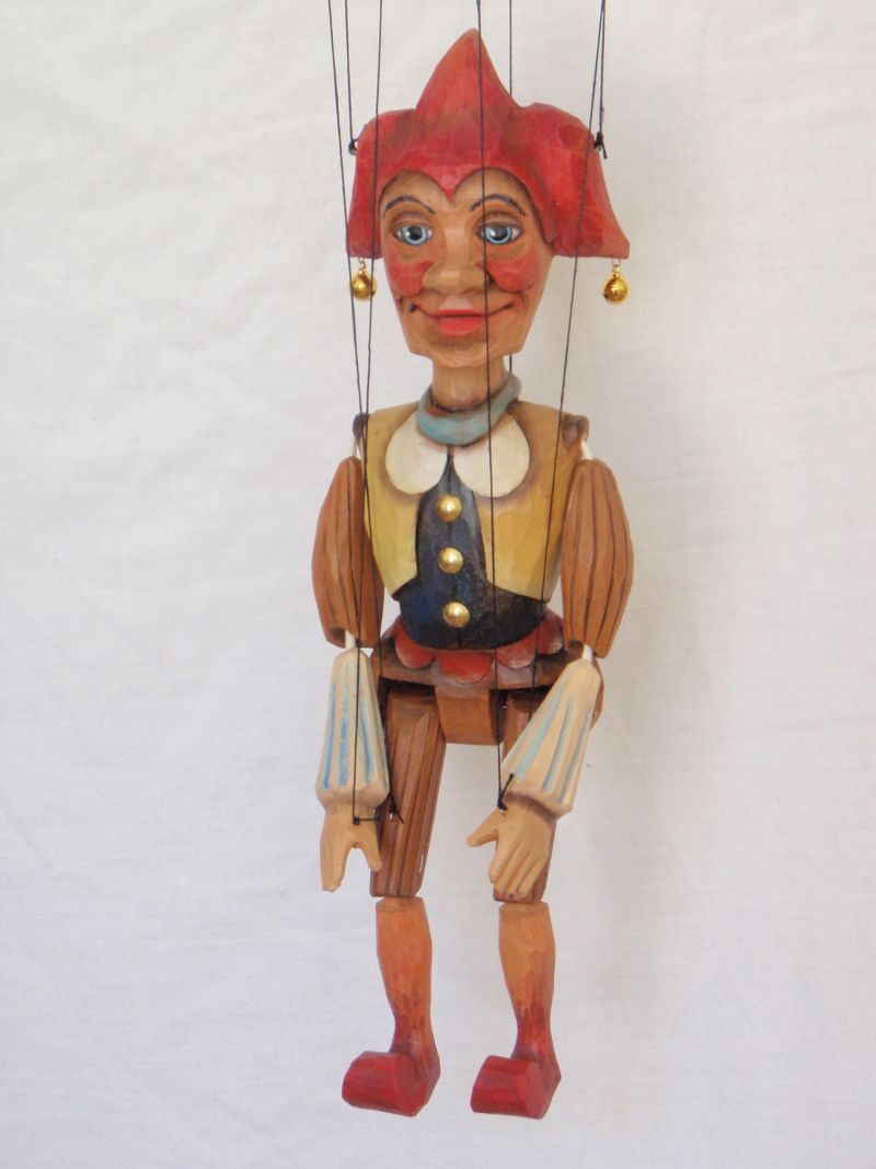 Jester marionette Puppet KW 006