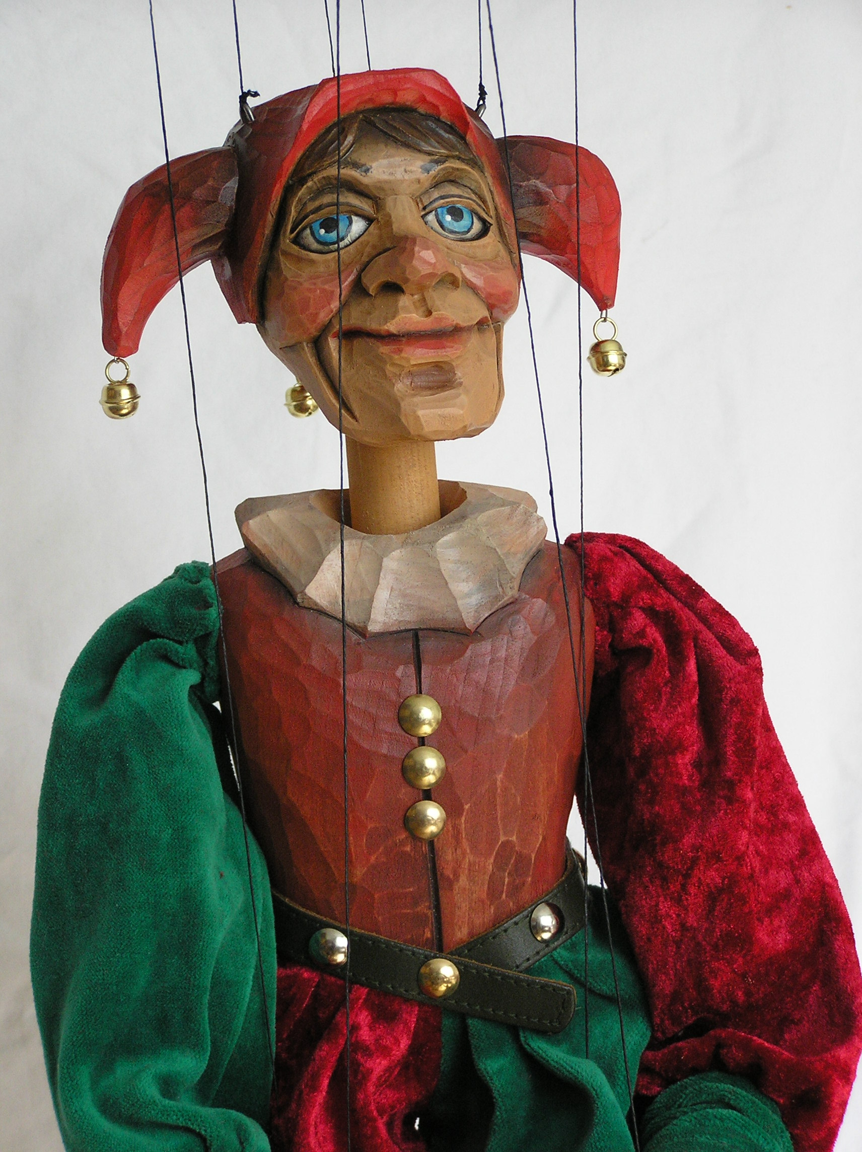 Jester puppet marionette K 011
