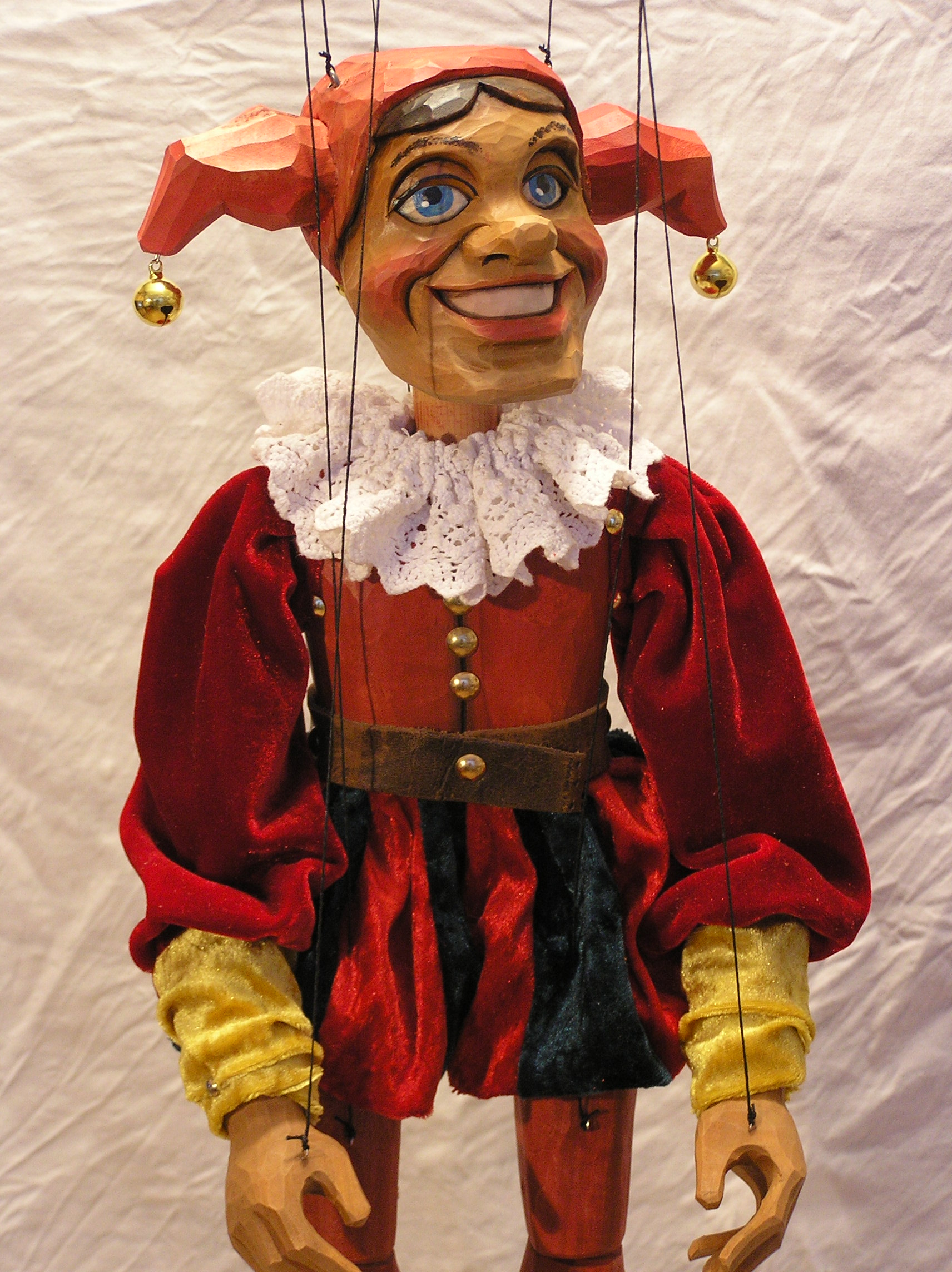 Jester puppet marionette K 015